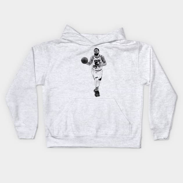 Fred Vanvleet Kids Hoodie by Puaststrol